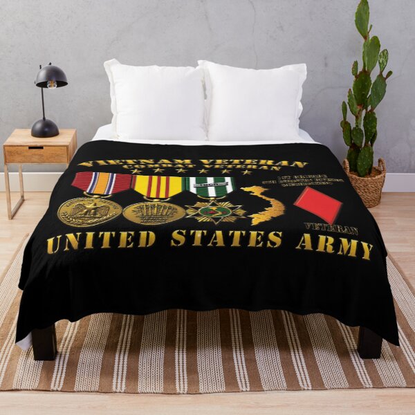 Item preview, Army - Vietnam Vet - w Medals - VN - 1st Brigade, 5th Infantry Division (Mechanized) - 3D Enhanced X 300 designed and sold by Military Insignia Products.