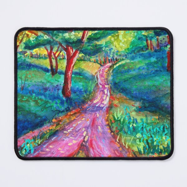 Item preview, Colorful Forest path designed and sold by IrinaRammos-Art.