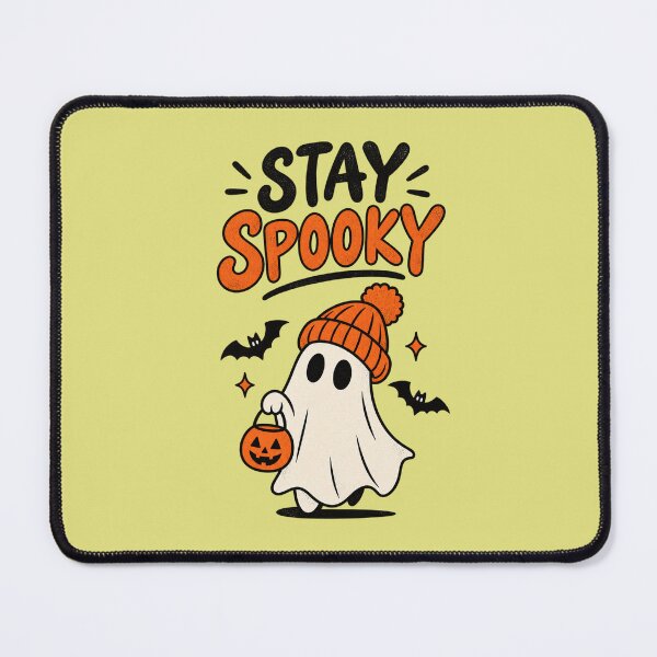 Item preview, Stay Spooky – Minimalist Retro Halloween Ghost designed and sold by StickyDelights.