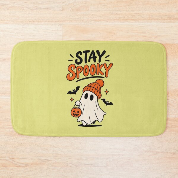 Item preview, Stay Spooky – Minimalist Retro Halloween Ghost designed and sold by StickyDelights.