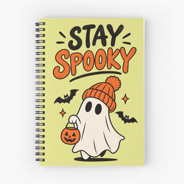 Item preview, Stay Spooky – Minimalist Retro Halloween Ghost designed and sold by StickyDelights.