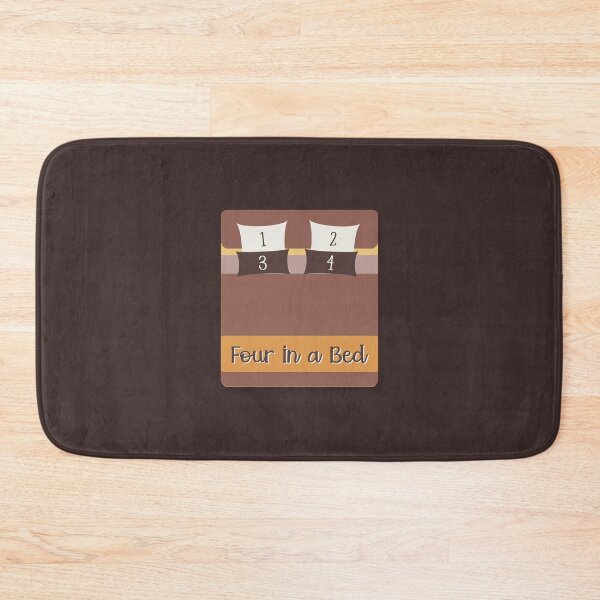 Item preview, 4 In A Bed (on Dk. Brown) designed and sold by PawsitiveMum3.