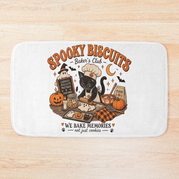 Item preview, Spooky Cat Bakery , Halloween Baking Tee, Cute Black Cat Fall  designed and sold by pixelartshop4r.