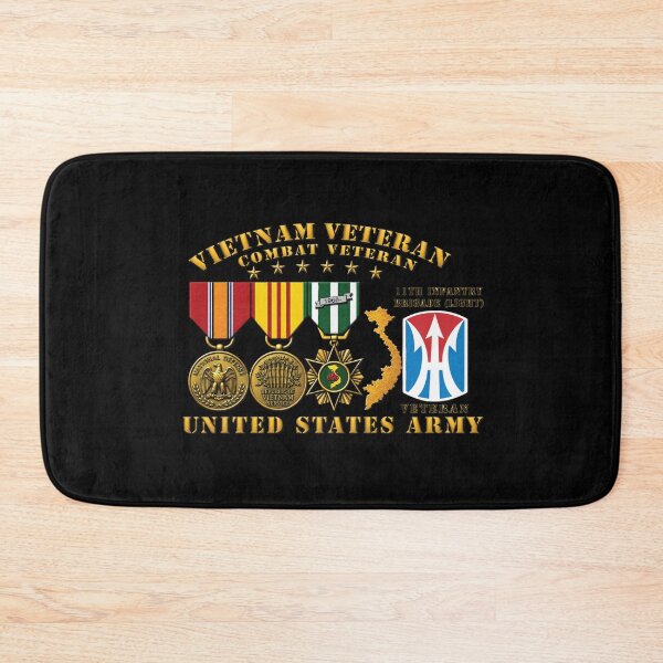 Item preview, Army - Vietnam Vet - w Medals - VN - 11th Infantry Brigade (Light) - 3D Enhanced X 300 designed and sold by Military Insignia Products.