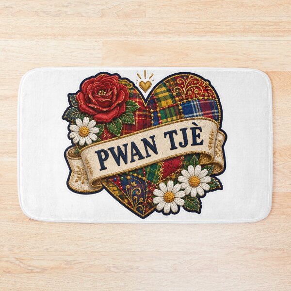 Item preview, PWAN TJÈ — Take Heart in Saint Lucian Kwéyòl designed and sold by CaribChroma.