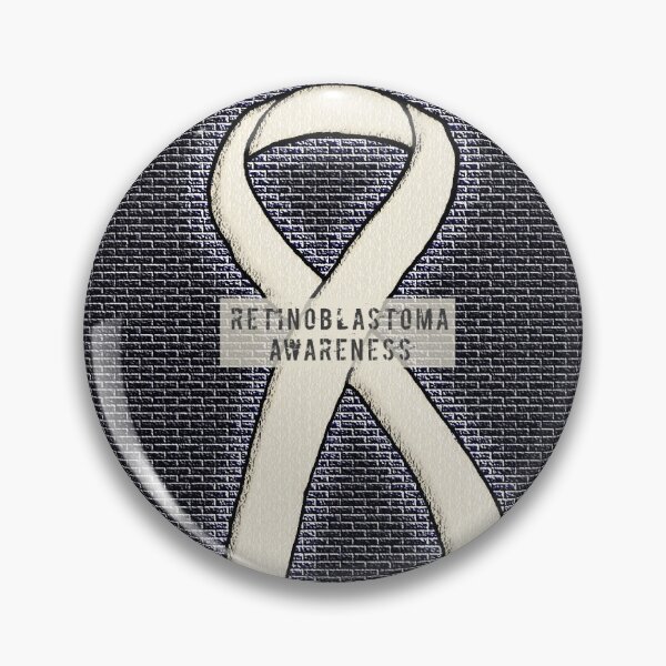 Item preview, Retinoblastoma Awareness Month Ribbon designed and sold by ASuspiciousMole.