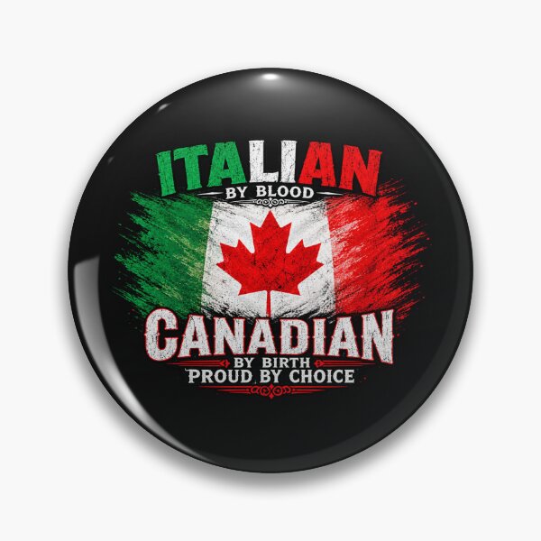 Item preview, Italian by Blood, Canadian by Birth – Proud Heritage Design designed and sold by The1HouseofPrayer.