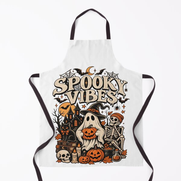 Item preview, Halloween Ghost , Spooky Vibes Tee, Vintage Skeleton Pumpkin  designed and sold by pixelartshop4r.