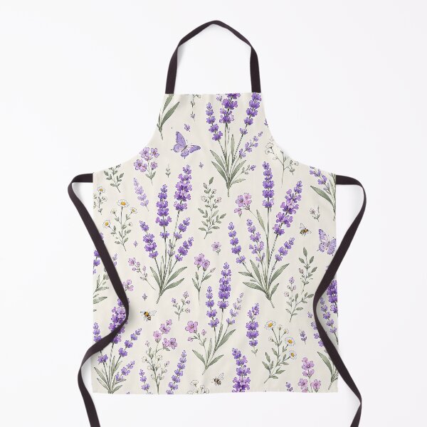 Item preview, Lavender Pattern Floral Art Print | Aesthetic Purple Botanical Design | Relaxing Nature Gift for Plant Lovers designed and sold by Ruchi73.