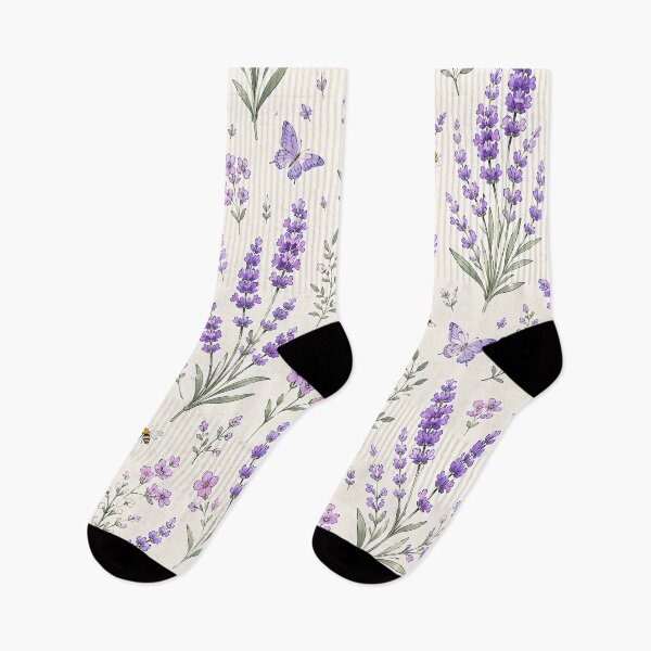 Item preview, Lavender Pattern Floral Art Print  |  Aesthetic Purple Botanical Design  |  Relaxing Nature Gift for Plant Lovers designed and sold by Ruchi73.