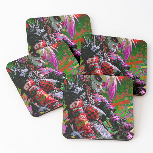 Item preview, Clownin' Around - Cyberpunk Sci Fi Anime art designed and sold by Delerat7.