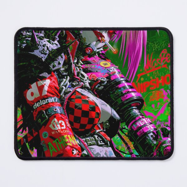 Item preview, Clownin' Around - Cyberpunk Sci Fi Anime art designed and sold by Delerat7.