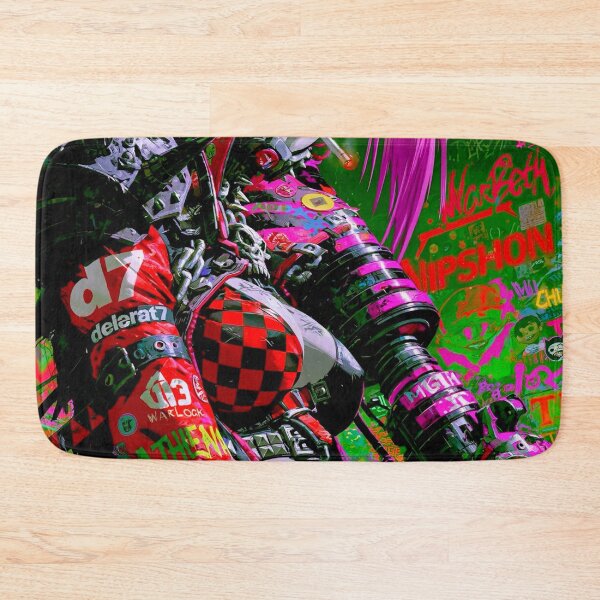 Item preview, Clownin' Around - Cyberpunk Sci Fi Anime art designed and sold by Delerat7.