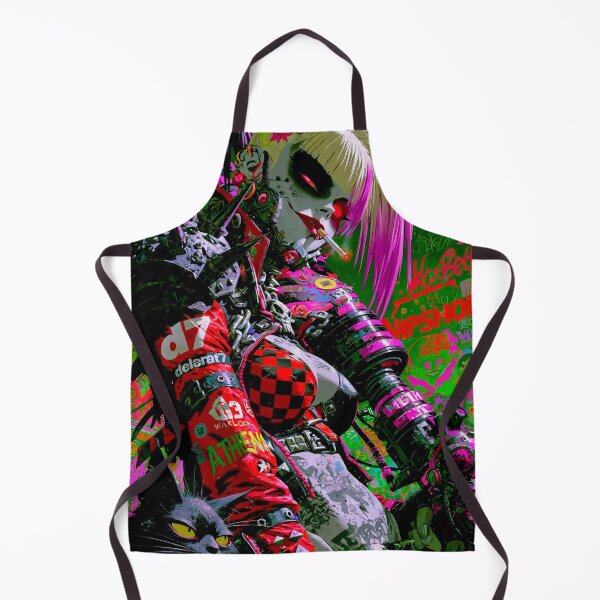 Item preview, Clownin' Around - Cyberpunk Sci Fi Anime art designed and sold by Delerat7.