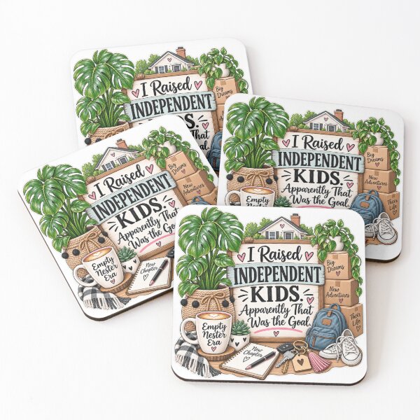 Item preview, I Raised Independent Kids, Apparently That Was the Goal – Funny Empty Nester Mom designed and sold by CottageGardenCo.