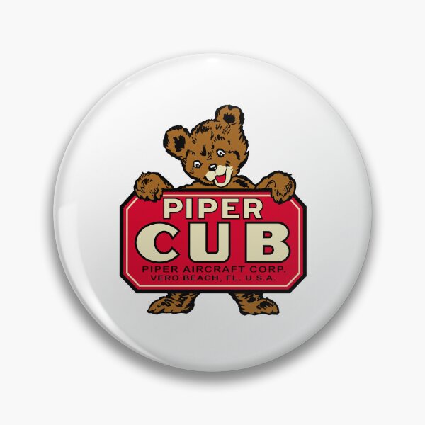 Item preview, Vintage Piper Cub Aircraft Bear Logo designed and sold by Julieneilw.
