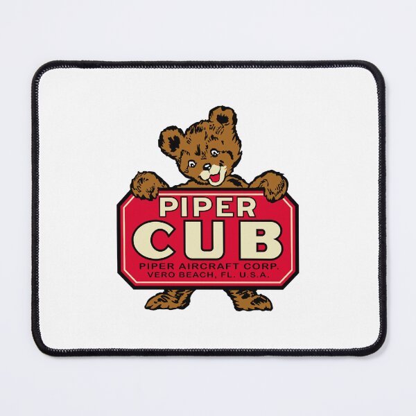 Item preview, Vintage Piper Cub Aircraft Bear Logo designed and sold by Julieneilw.