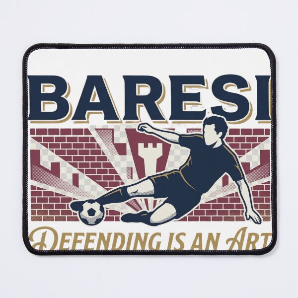 Item preview, Baresi Defending Is An Art Vintage Football Graphic designed and sold by GeniePixel.