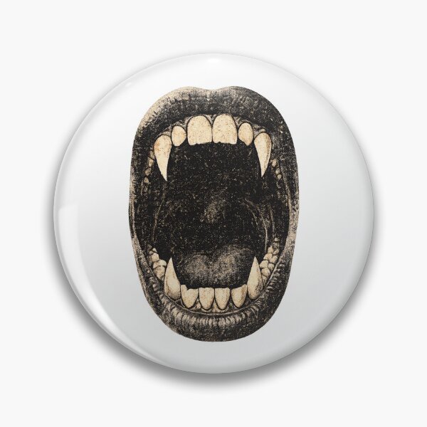 Item preview, Vampire Fangs Mouth Retro Gothic Halloween Gift designed and sold by Artycom.