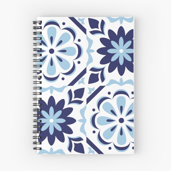 Item preview, Classic Mediterranean Blue Azulejo Tile Pattern | Santorini Vibes designed and sold by ElineStudio.