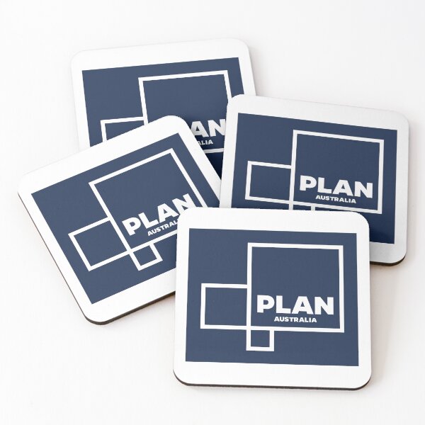 Item preview, PLAN Australia Geometric Logo designed and sold by Julieneilw.