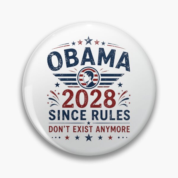 Item preview, Obama 2028, Since Rules Dont Exist Anymore, Retro Political Satire, Sarcastic Election designed and sold by Cchotlan.