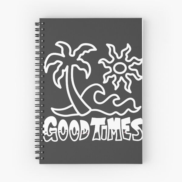 Item preview, Good Times Minimalist Beach Typography Design designed and sold by NUSA NIPA.