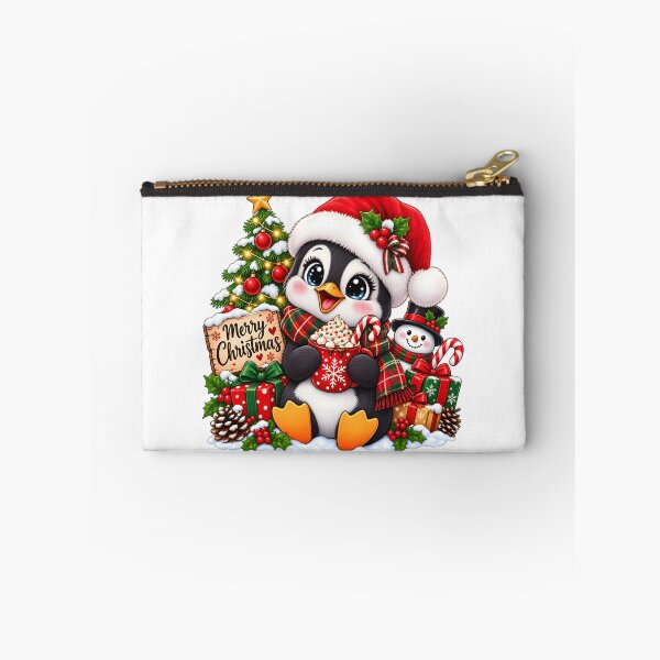 Item preview, Cute Merry Christmas Penguin Hot Cocoa Holiday Design designed and sold by TinyWeird.