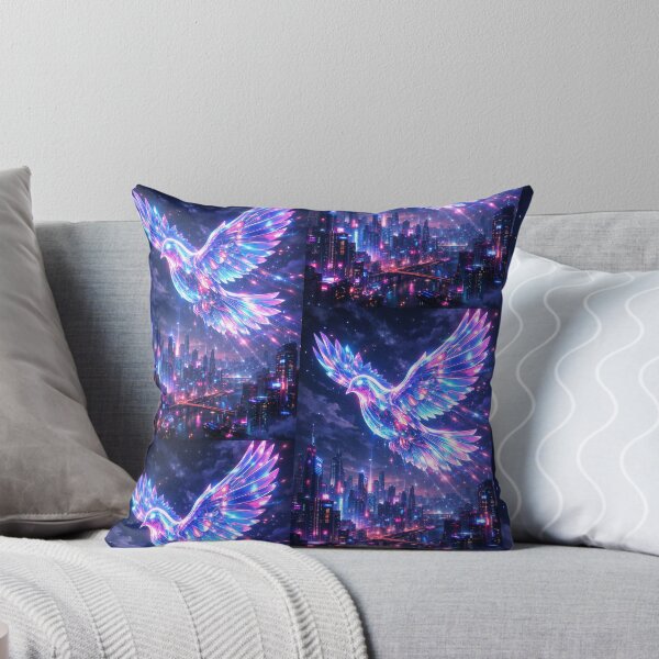 Item preview, Vibrant Cosmic Phoenix Mythical Bird Celestial Art designed and sold by Ink-verse-.
