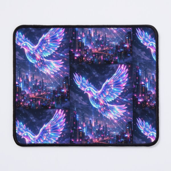 Item preview, Vibrant Cosmic Phoenix Mythical Bird Celestial Art designed and sold by Ink-verse-.