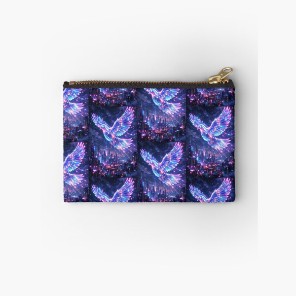 Item preview, Vibrant Cosmic Phoenix Mythical Bird Celestial Art designed and sold by Ink-verse-.