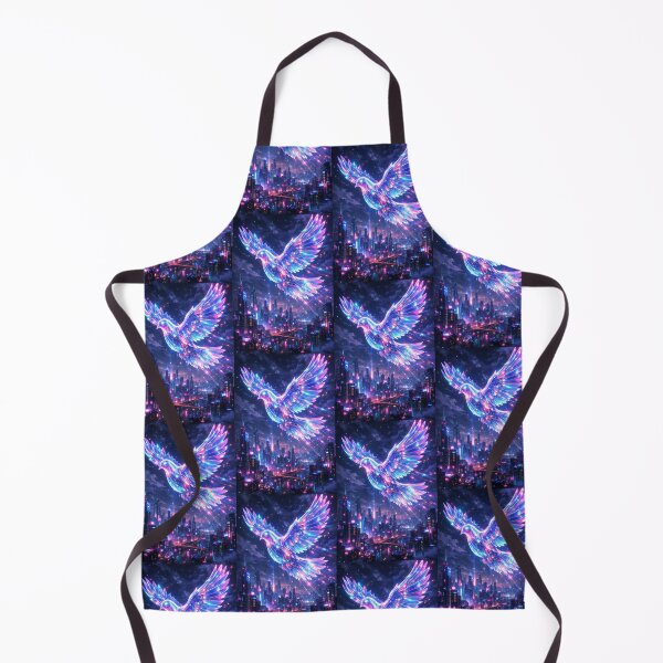 Item preview, Vibrant Cosmic Phoenix Mythical Bird Celestial Art designed and sold by Ink-verse-.