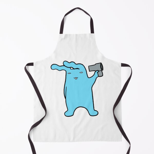 Item preview, Hair Dryer Rabbit Funny Blue Bunny Self Care Design designed and sold by PatsyOCool.
