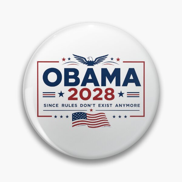 Item preview, Obama 2028, Since Rules Dont Exist Anymore, Retro Political Satire, Sarcastic Election designed and sold by Cchotlan.