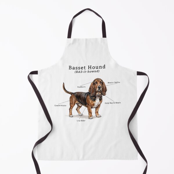 Item preview, Basset Hound Illustration in Color designed and sold by SUP-R-Ts.