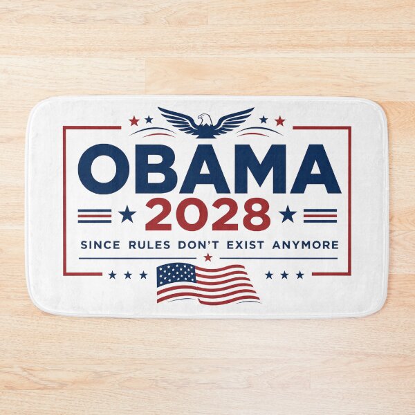 Item preview, Obama 2028, Since Rules Dont Exist Anymore, Retro Political Satire, Sarcastic Election designed and sold by Cchotlan.
