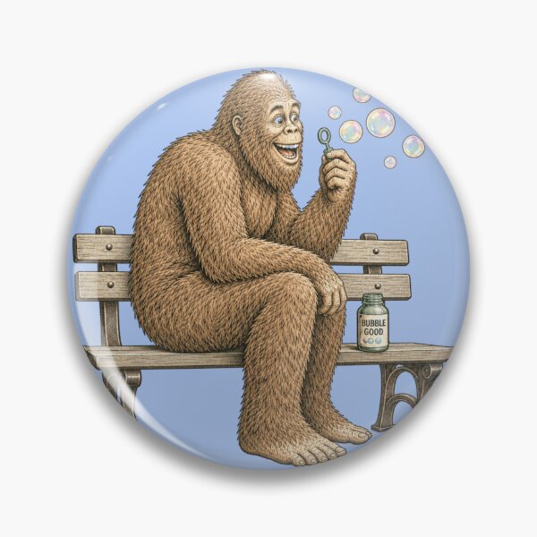 Item preview, Bigfoot Blowing Bubbles designed and sold by cbfineart.