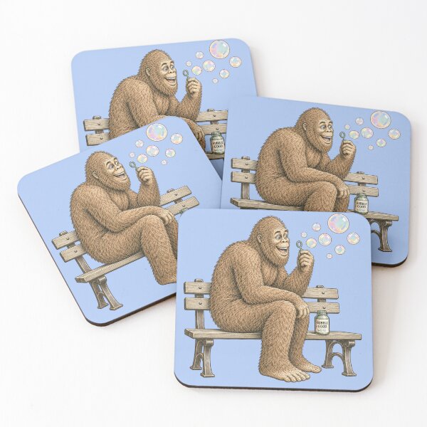 Item preview, Bigfoot Blowing Bubbles designed and sold by cbfineart.