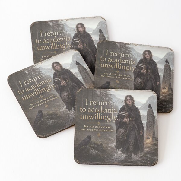 Item preview, Norwegian Witch Academia Unwillingly Quote Art designed and sold by NorwegianWitch.
