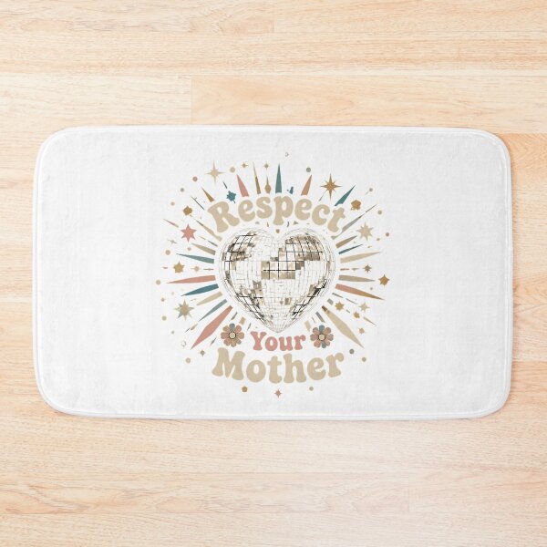 Item preview, Respect Your Mother Disco Ball Retro Romantic Comfort Colors designed and sold by CatiaStudioArt.