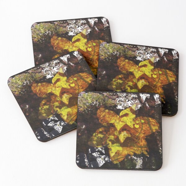 Item preview, Autumn Golden Ivy Leaves Vintage designed and sold by Inzarportrait.
