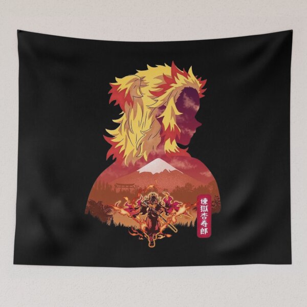 Item preview, Kyojuro Rengoku Sunset designed and sold by Petal-Path.