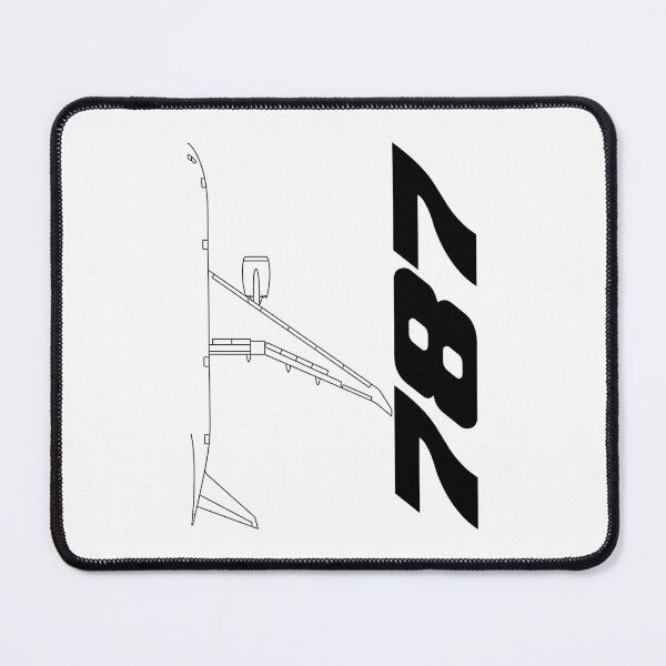 Item preview, 787 Commercial Jetliner Technical Blueprint (Black Edition) designed and sold by Magazine Combate.