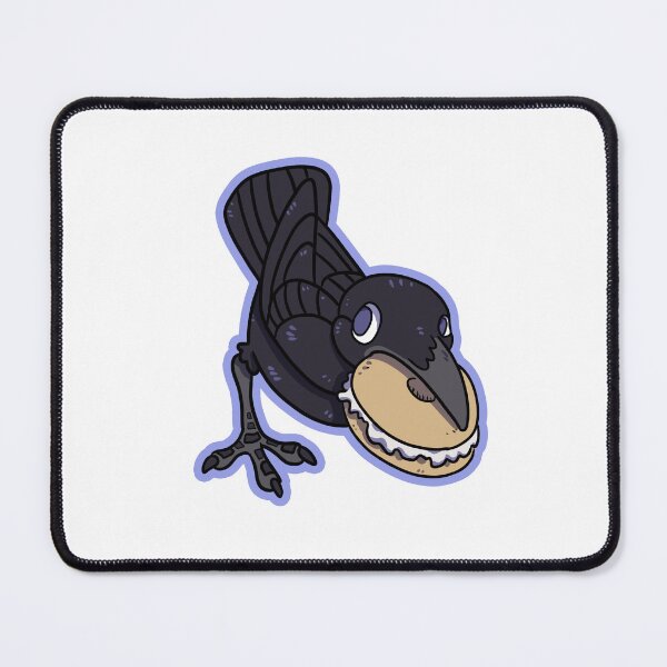 Item preview, Bagel Raven designed and sold by TwinSabersArt.