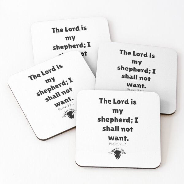 Item preview, Psalm 23:1 — The Lord Is My Shepherd designed and sold by MJ3in1.