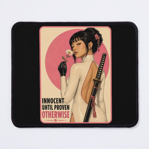 Item preview, Innocent Until Proven Otherwise – Japanese Katana Girl designed and sold by obstinator.
