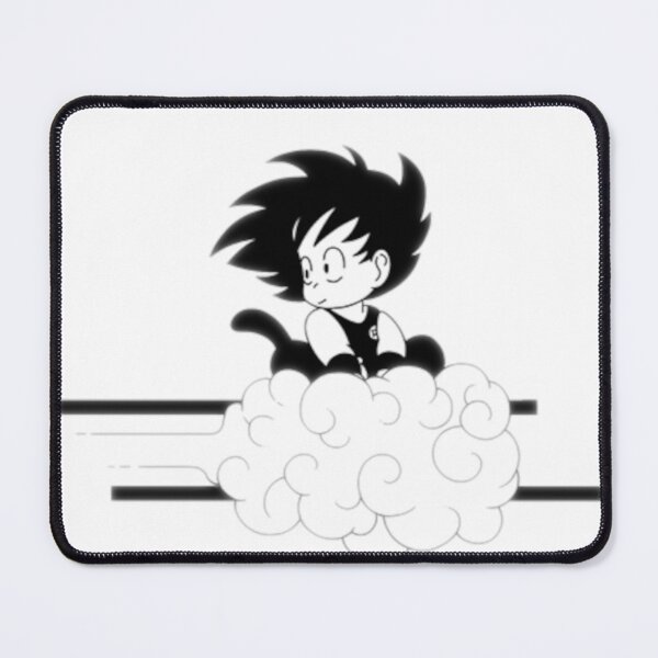 Item preview, Goku on the cloud designed and sold by BlackGrayWhite.