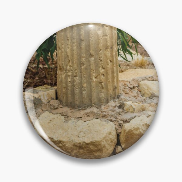Item preview, Ancient Stone Column Fragment in a Natural Outdoor Setting designed and sold by Nmallia.