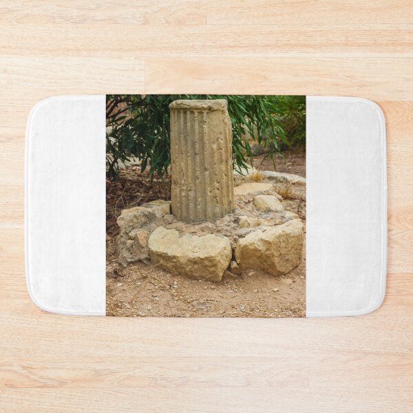 Item preview, Ancient Stone Column Fragment in a Natural Outdoor Setting designed and sold by Nmallia.