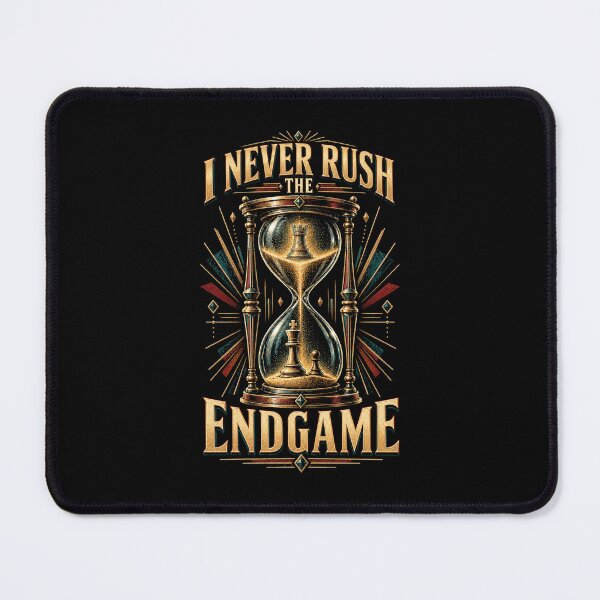 Item preview, I Never Rush The Endgame Vintage Chess Player Art designed and sold by Gustavo Navarro.